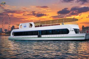 Silver Dhow Cruise Marina Dubai – 2 Hour Dinner Cruise with Buffet & Live Music Shows
