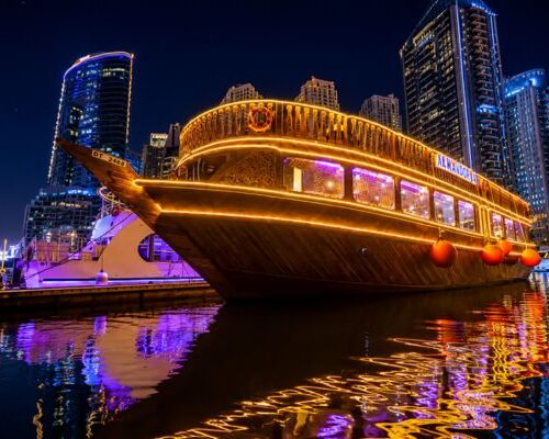VIP Alexandra Dhow Cruise Marina Dubai Marina dinner cruise
