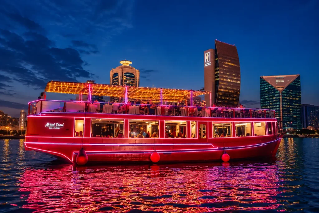 Economy Al Seef Creek dhow cruise Dubai