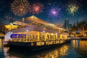 Sea Lounge Marina New Year’s Eve Cruise 2027 – Live Fireworks Views & Buffet