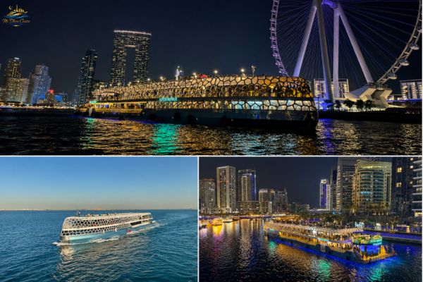 Lotus Mega Yacht dinner cruise Dubai Marina