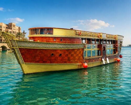 VIP Ocean Empress dinner cruise Dubai Marina worlds largest traditional cruise