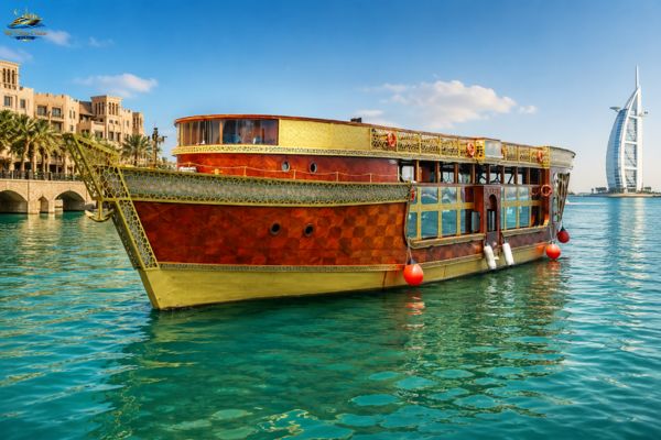 Ocean Empress dinner cruise Dubai Marina with Robochef