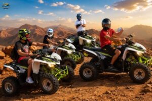 Premium Desert Safari with Quad Bike and VIP Service & BBQ Dinner