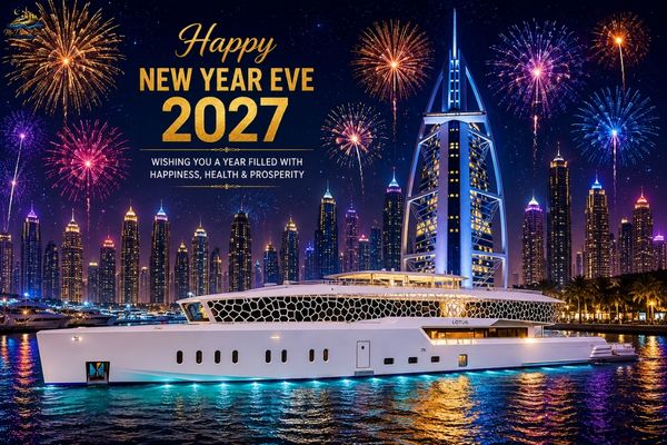 Mega Yacht New Year Party Dubai - Pool Deck Party Dubai New Year 2027