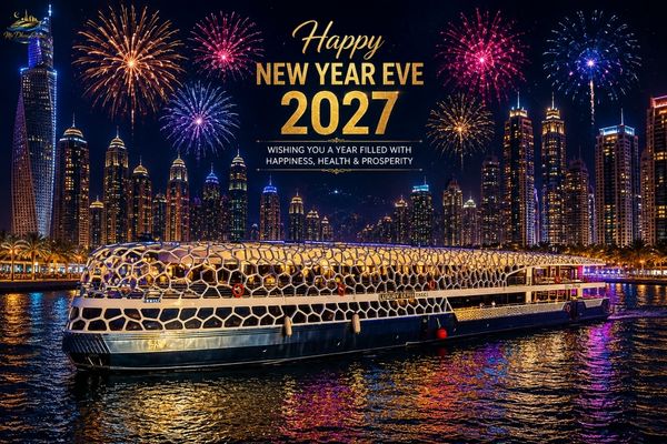 New Year Royal Cruising with Lotus Royale - 250ft Mega Yacht Dubai New Year 2027