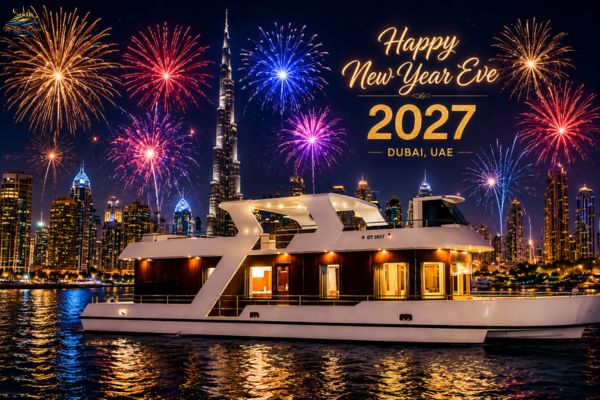 Premium Burj Khalifa Cruise NYE - Elite Gala Multi-Deck Dubai New Year 2027